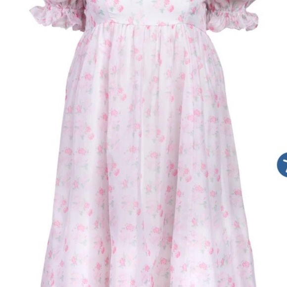 JessaKae Medium Floral pink dress. Ballet, fully lined - Picture 4 of 11